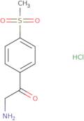 2-Amino-1-(4-methanesulfonylphenyl)ethan-1-one hydrochloride