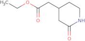 Ethyl 2-(2-oxopiperidin-4-yl)acetate