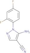 5-Amino-1-(2,4-difluorophenyl)-1H-pyrazole-4-carbonitrile