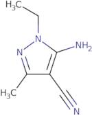 5-Amino-1-ethyl-3-methyl-1H-pyrazole-4-carbonitrile