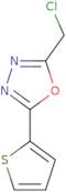 2-(Chloromethyl)-5-thien-2-yl-1,3,4-oxadiazole