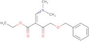 4-Benzyloxy-2-dimethylaminomethylene-3-oxo-butyric acid ethyl ester