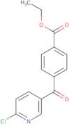 2-Chloro-5-(4-ethoxycarbonylbenzoyl)pyridine