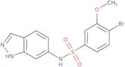 4-Bromo-N-(2H-indazol-6-yl)-3-methoxybenzene-1-sulfonamide