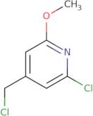 2-Chloro-4-(chloromethyl)-6-methoxypyridine