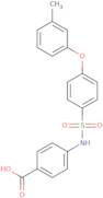 4-(([4-(3-Methylphenoxy)phenyl]sulfonyl)amino)benzoic acid