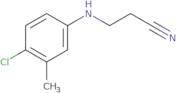 3-[(4-Chloro-3-methylphenyl)amino]propanenitrile