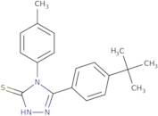 5-(4-tert-Butylphenyl)-4-(4-methylphenyl)-4H-1,2,4-triazole-3-thiol