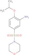 5-(Morpholine-4-sulfonyl)-2-(propan-2-yloxy)aniline