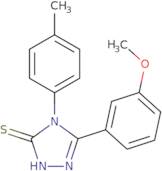 5-(3-Methoxyphenyl)-4-(4-methylphenyl)-4H-1,2,4-triazole-3-thiol