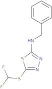 N-Benzyl-5-[(difluoromethyl)thio]-1,3,4-thiadiazol-2-amine