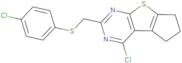 12-Chloro-10-{[(4-chlorophenyl)sulfanyl]methyl}-7-thia-9,11-diazatricyclo[6.4.0.0,2,6]dodeca-1(12)…