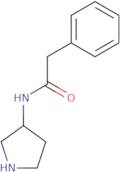 1-(3-Aminopyrrolidin-1-yl)-2-phenylethan-1-one