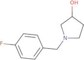 1-[(4-Fluorophenyl)methyl]pyrrolidin-3-ol