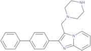 2-Biphenyl-4-yl-3-piperazin-1-ylmethyl-imidazo-[1,2-a]pyridine