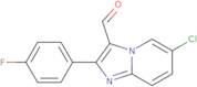 6-Chloro-2-(4-fluoro-phenyl)-imidazo[1,2-a]-pyridine-3-carbaldehyde