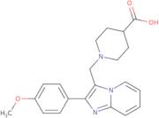 1-[2-(4-Methoxy-phenyl)-imidazo[1,2-a]pyridin-3-ylmethyl]-piperidine-4-carboxylic acid