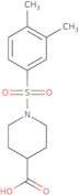 1-(3,4-Dimethylbenzenesulfonyl)piperidine-4-carboxylic acid