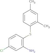 5-Chloro-2-[(2,4-dimethylphenyl)sulfanyl]aniline