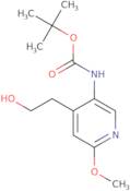 tert-Butyl N-[4-(2-hydroxyethyl)-6-methoxypyridin-3-yl]carbamate