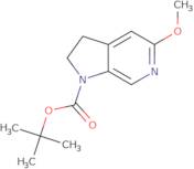 1-Boc-5-methoxy-2,3-dihydro-1H-pyrrolo[2,3-c]pyridine
