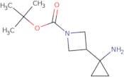 tert-butyl 3-(1-aminocyclopropyl)azetidine-1-carboxylate