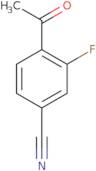 4-Acetyl-3-fluorobenzonitrile
