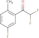 2,2-Difluoro-1-(5-fluoro-2-methylphenyl)ethan-1-one