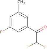 2,2-Difluoro-1-(3-fluoro-5-methylphenyl)ethan-1-one