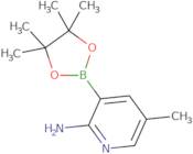 5-Methyl-3-(4,4,5,5-tetramethyl-1,3,2-dioxaborolan-2-yl)-2-pyridinamine