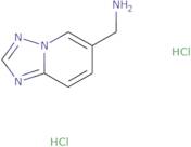 1-{[1,2,4]Triazolo[1,5-a]pyridin-6-yl}methanamine dihydrochloride