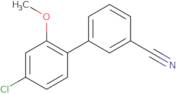 3-(4-Chloro-2-methoxyphenyl)benzonitrile