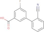 3-(2-Cyanophenyl)-5-fluorobenzoic acid