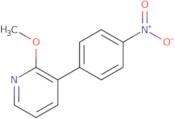 2-Methoxy-3-(4-nitrophenyl)pyridine