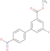 Methyl 3-fluoro-5-(4-nitrophenyl)benzoate