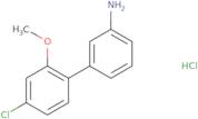 3-(4-Chloro-2-methoxyphenyl)aniline HCl