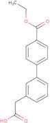 3-[4-(Ethoxycarbonyl)phenyl]phenylacetic acid