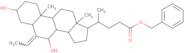 Phenylmethyl (3α,5β,7α)-6-ethylidene-3,7-dihydroxy-cholan-24-oic acid ester