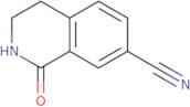 1-Oxo-1,2,3,4-tetrahydroisoquinoline-7-carbonitrile
