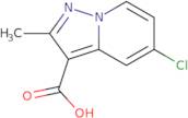 5-Chloro-2-methylpyrazolo[1,5-a]pyridine-3-carboxylic acid