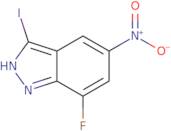 7-Fluoro-3-iodo-5-nitroindazole