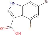 6-Bromo-4-fluoro-1H-indole-3-carboxylic acid