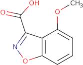 4-Methoxybenzo[D]isoxazole-3-carboxylic acid