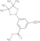 3-Cyano-5-(methoxycarbonyl)phenylboronic Acid Pinacol Ester