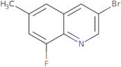 3-Bromo-8-fluoro-6-methylquinoline