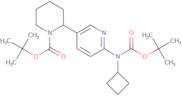 tert-Butyl 2-(6-((tert-butoxycarbonyl)(cyclobutyl)amino)pyridin-3-yl)piperidine-1-carboxylate