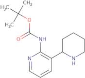 tert-Butyl (3-(piperidin-2-yl)pyridin-2-yl)carbamate