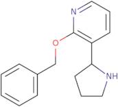 2-(Benzyloxy)-3-(pyrrolidin-2-yl)pyridine