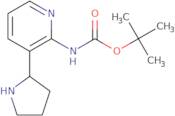 tert-Butyl (3-(pyrrolidin-2-yl)pyridin-2-yl)carbamate