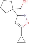 (1-(5-Cyclopropylisoxazol-3-yl)cyclopentyl)methanol